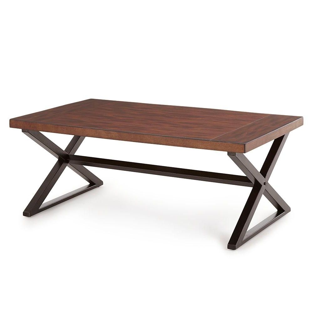 Well Known Weaver Dark Rectangle Cocktail Tables With Regard To Round – Coffee Tables – Accent Tables – The Home Depot (Gallery 6 of 20)