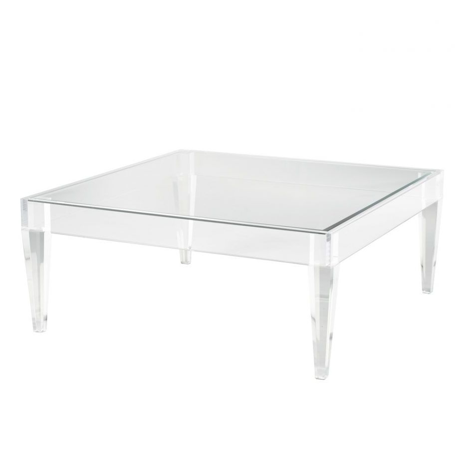 Widely Used Peekaboo Acrylic Tall Coffee Tables Throughout Emerson Coffee Table Wood And Glass Coffee Table Cb2 Clear Coffee (View 13 of 20)