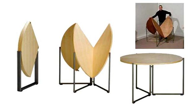 17 Genious & Affordable Ideas (must See!) Pertaining To Dining Tables With Fold Away Chairs (Gallery 13 of 20)