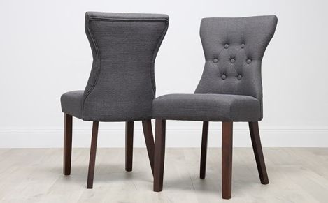 2018 Fabric Dining Chairs – Buy Upholstered Dining Chairs Online For Fabric Dining Chairs (Gallery 20 of 20)