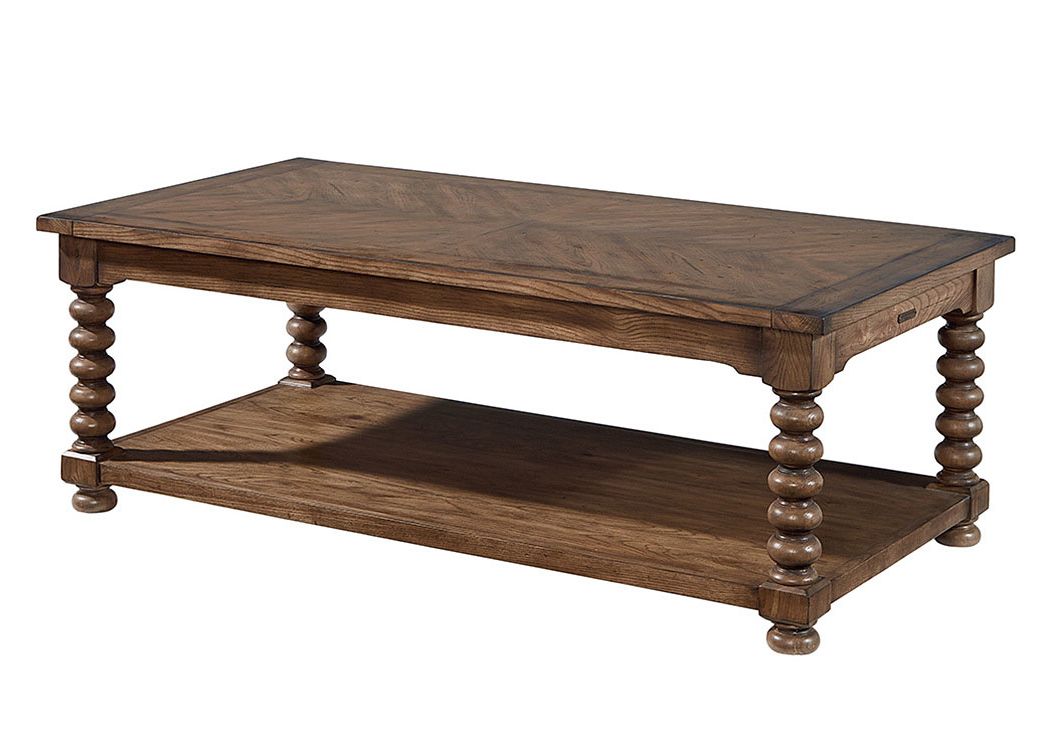 2018 Magnolia Home Shop Floor Dining Tables With Iron Trestle Regarding Penland's Furniture Spool Leg Coffee Table, Shop Floor Finish (View 9 of 20)