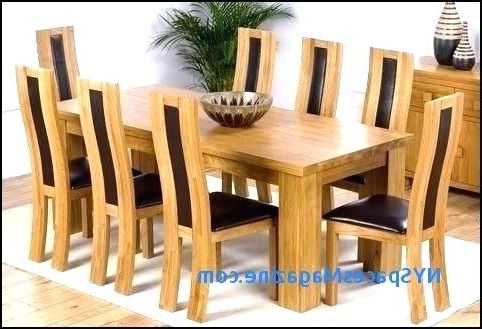 3. 8 Chair Dining Room Set Dining Table 8 Dining Table For 8 Pertaining To Well Known Solid Oak Dining Tables And 8 Chairs (Gallery 15 of 20)