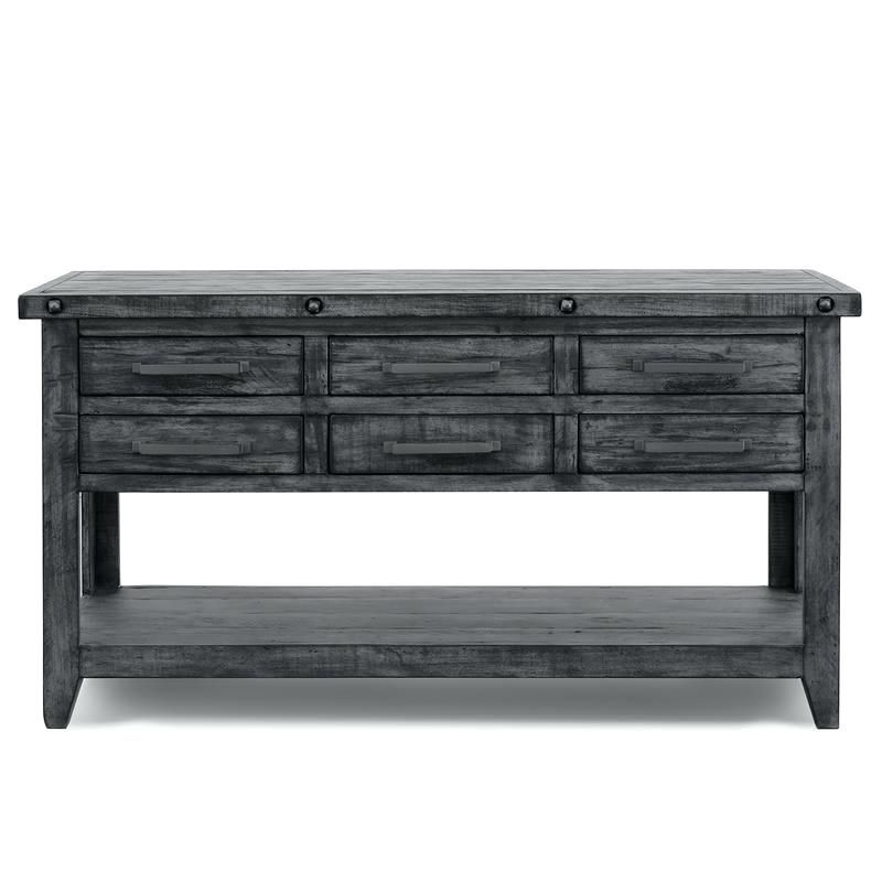 Bale Rustic Grey Dining Tables With Best And Newest Sofa Table Gray Dark Living Room – Koolweather (View 9 of 20)