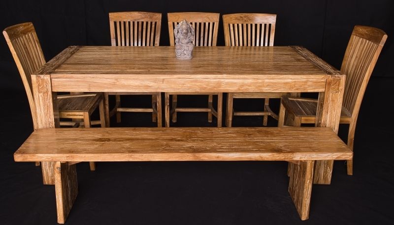Balinese Dining Tables For Most Recently Released Bali Teak Furniture Portland Quality Wood Indoor Dining Tables (View 1 of 20)
