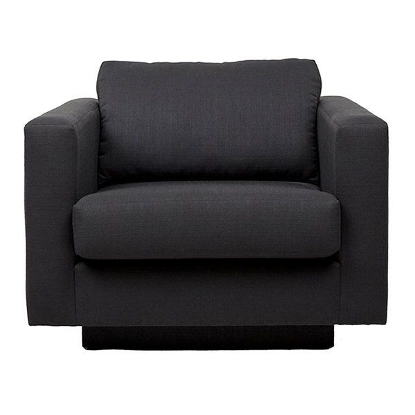 Best And Newest Jaxon Grey Upholstered Side Chairs With Shop Jaxon Christopher Grey Upholstered Armchair – Free Shipping (View 3 of 20)