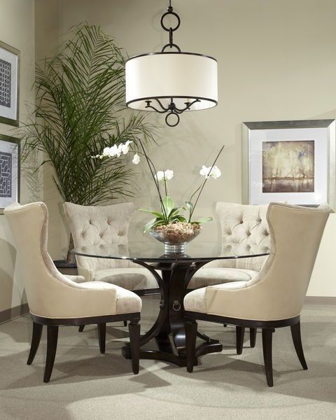 British Colonial Style Within Circle Dining Tables (View 3 of 20)