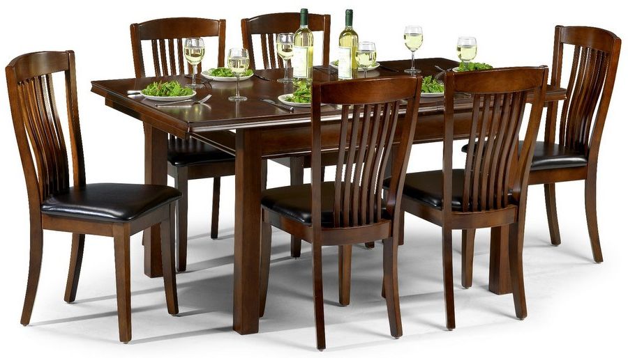 Dining Tables And Six Chairs With Regard To 2018 Abdabs Furniture – Canterbury Mahogany Dining Table & Six Chairs (View 1 of 20)