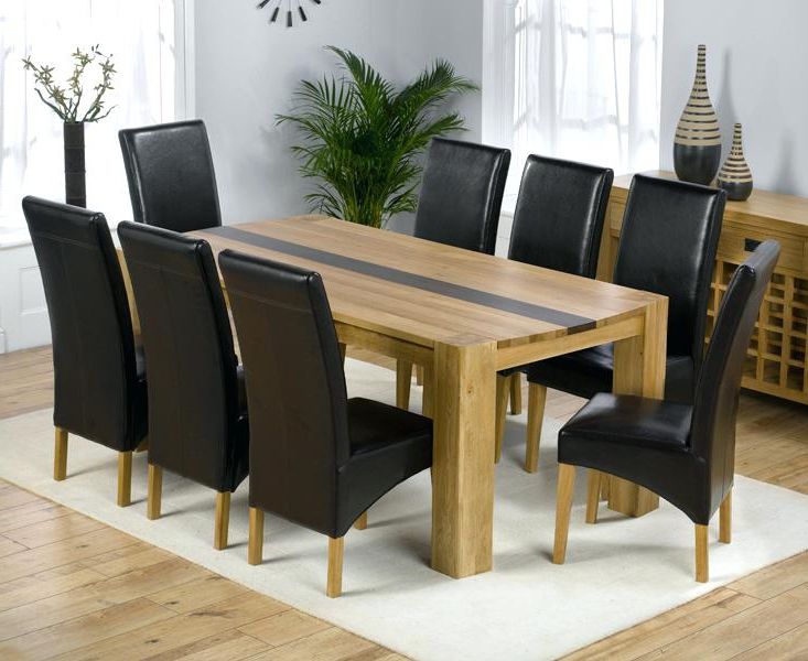 Dining Tables Seats 8 Within Most Up To Date Dining Room Set Seats 8 – Architecture Home Design • (Gallery 1 of 20)