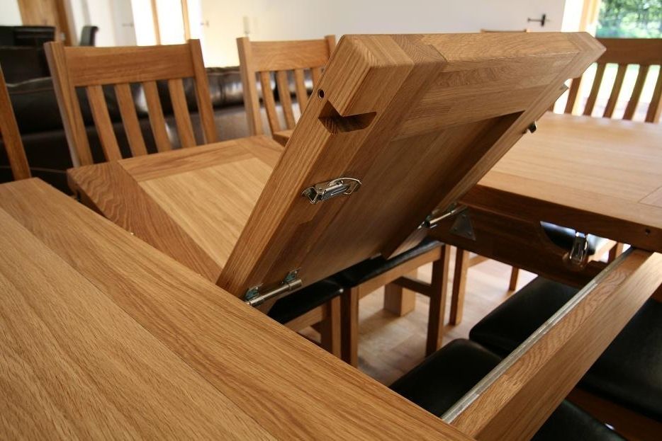 Extending Oak Dining Tables (View 6 of 20)