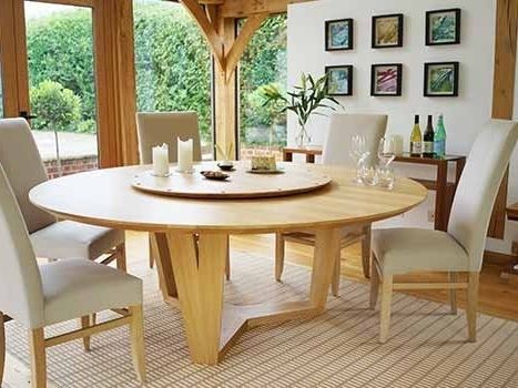 Extra Large Dining Tables. Wide Oak & Walnut Extending Dining Tables Regarding Favorite Circle Dining Tables (Gallery 1 of 20)