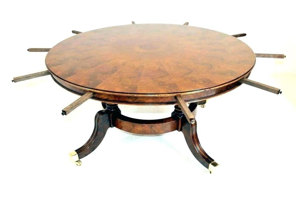 Fashionable Expandable Round Dining Table Expandable Round Table Extendable With Extendable Round Dining Tables (View 8 of 20)