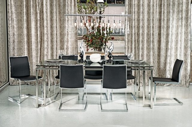 Favorite 13. Limitless Home Round Dining Set With 4 White Chairs Amazon Co Uk With Regard To Chrome Dining Room Chairs (Gallery 9 of 20)