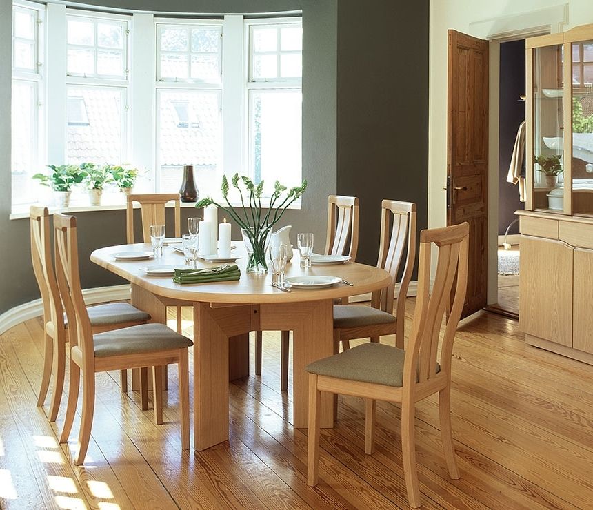 Favorite Beech Dining Tables And Chairs Inside Contemporary Danish Dining Room Table Skov A114 Wharfside Beech (View 1 of 20)