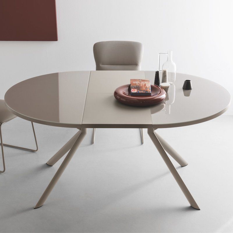 Giove Round Extendable Dining Table (View 1 of 20)