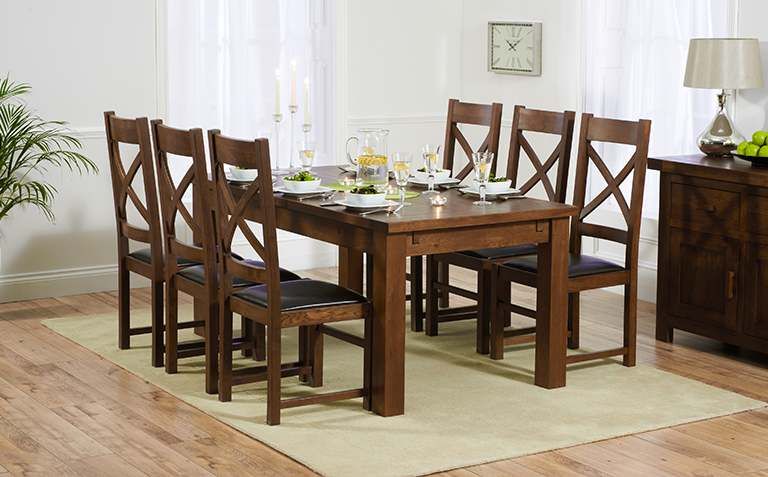 Featured Photo of 20 Collection of Solid Dark Wood Dining Tables