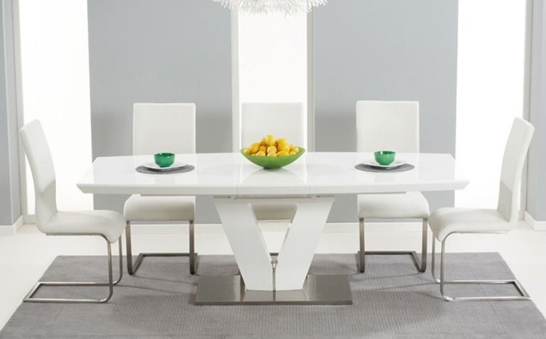 High Gloss Dining Table Sets (View 1 of 20)