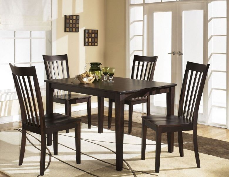 Hyland 5 Piece Counter Sets With Bench Regarding Widely Used Signature Designashley Hyland 5 Piece Casual Dining Set – Hyland (View 1 of 20)