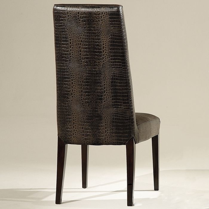 Julian Designer Brown Leather Dining Chair – Robson Furniture Regarding Recent Brown Leather Dining Chairs (View 18 of 20)