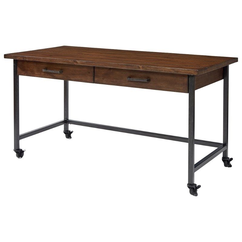 Magnolia Home Furniture Framework Desk – Industrial (View 18 of 20)