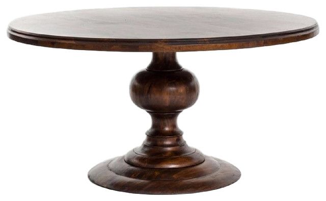 Magnolia Home Top Tier Round Dining Tables In Favorite Magnolia Round Dining Table – Traditional – Dining Tables  The (Gallery 15 of 20)