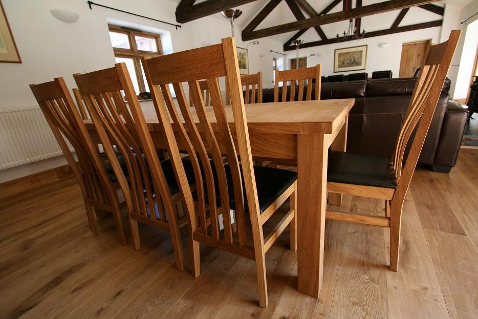 Most Current Tallinn Oak Dining Sets (Gallery 6 of 20)