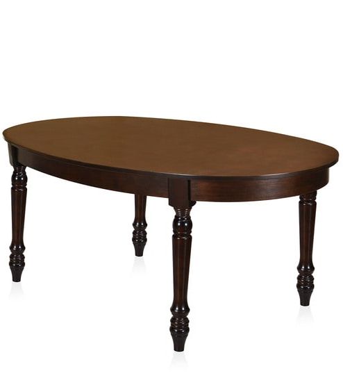 Most Recent Buy Isabella Six Seater Dining Table In Walnut Finish@home Pertaining To Isabella Dining Tables (View 11 of 20)