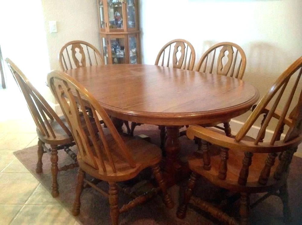 Most Recent Oak Dining Tables With 6 Chairs Within 6 Chair Dining Table Set Chairs Dining Table 6 Chair Dining Table (Gallery 17 of 20)