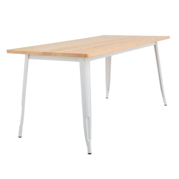Most Recently Released Dining Tables 120x60 Regarding Wooden Lix Table (120x60) – Sklum (View 12 of 20)