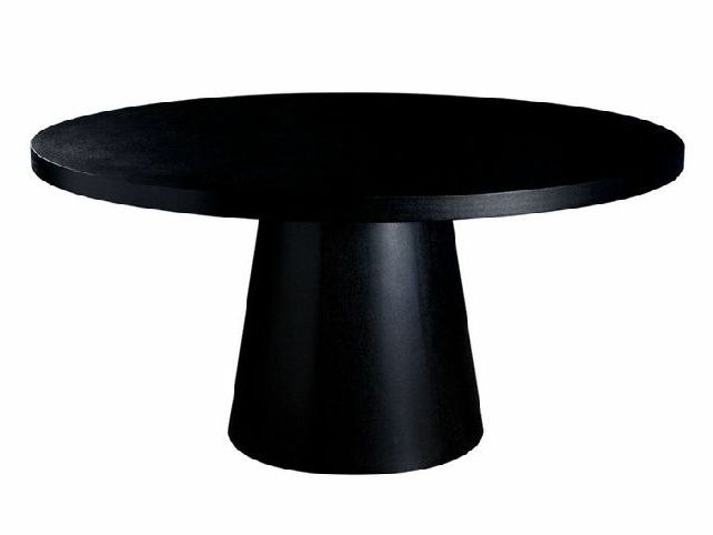 Most Up To Date Black Round Dining Table – Lisaasmith Intended For Caira Black Round Dining Tables (Gallery 9 of 20)