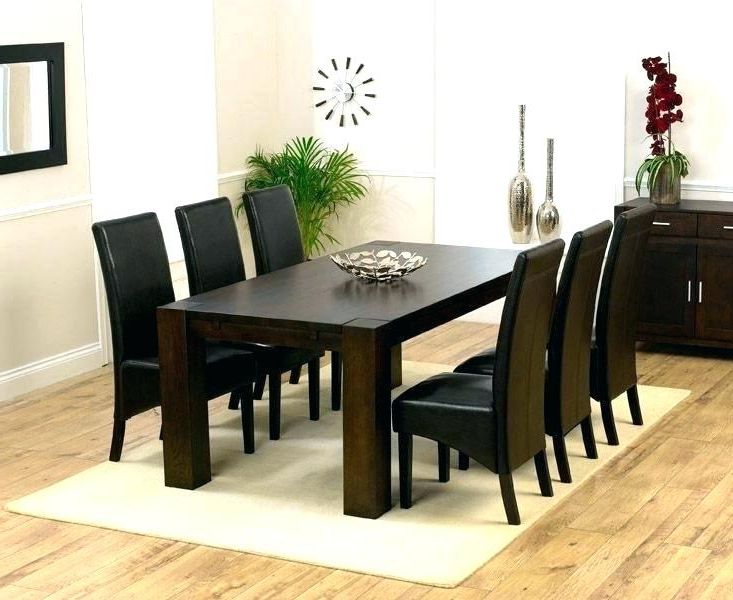 Featured Photo of 20 Collection of Dark Wooden Dining Tables