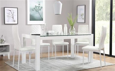 Newest 9. Modern Glass Dining Table Inside Glass Dining Tables And Chairs (Gallery 15 of 20)