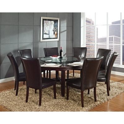 Featured Photo of 20 Photos Caden 5 Piece Round Dining Sets with Upholstered Side Chairs