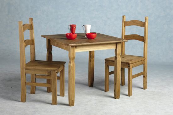 Rio Dining Tables In Preferred Rio Wooden Dining Table With 2 Chairs 8711 Furniture In (Gallery 3 of 20)