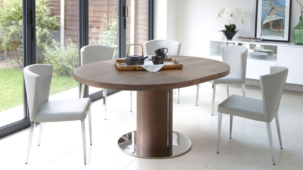 Round Extendable Dining Table Design (View 17 of 20)
