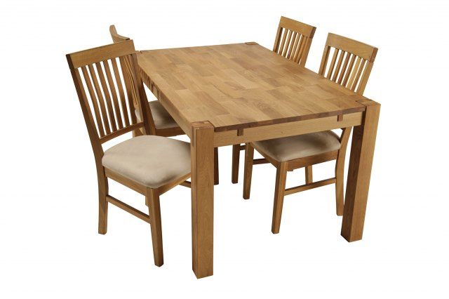 Royal Oak Large Dining Table & 6 Dining Chairs (Gallery 7 of 20)