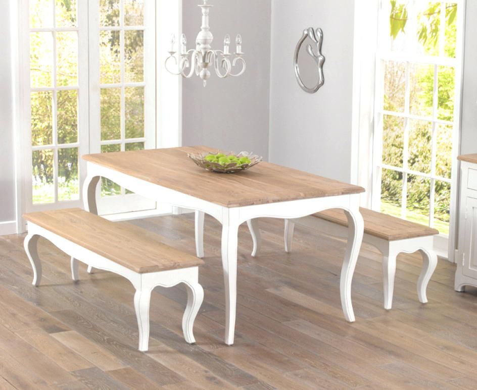 Shabby Chic Dining Sets With Regard To Most Up To Date Shabby Chic Dining Room Shabby Chic Dining Table And Benches Shabby (View 17 of 20)