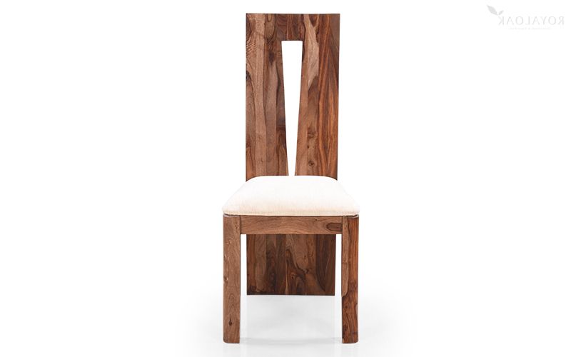Sheesham Wood Dining Chairs Throughout Most Up To Date Buy Royaloak Coral Dining Chaironline In India – Dining – Chairs (Gallery 18 of 20)