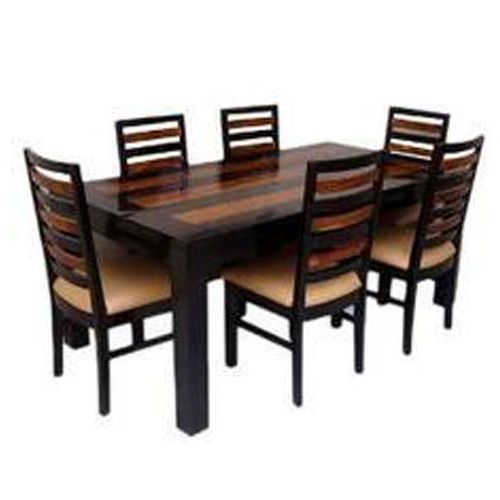 Six Seater Dining Tables For Trendy Six Seater Dining Table With 5 Years Warranty At Rs 25000 /set(s (View 1 of 20)