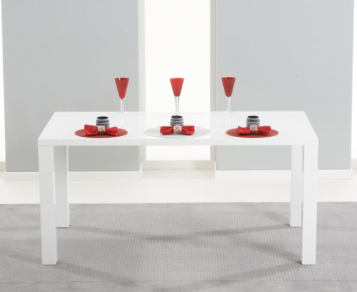 Style Our Home Throughout White Gloss Dining Furniture (Gallery 20 of 20)