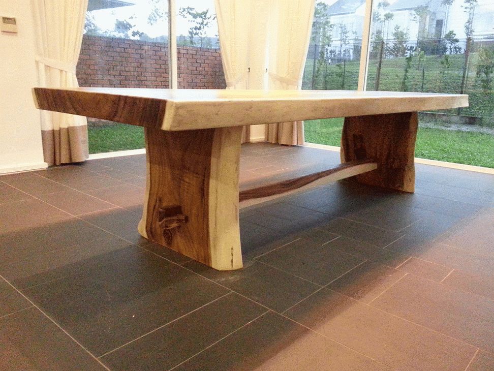 Suar Wood Dining Table Malaysia (View 13 of 20)