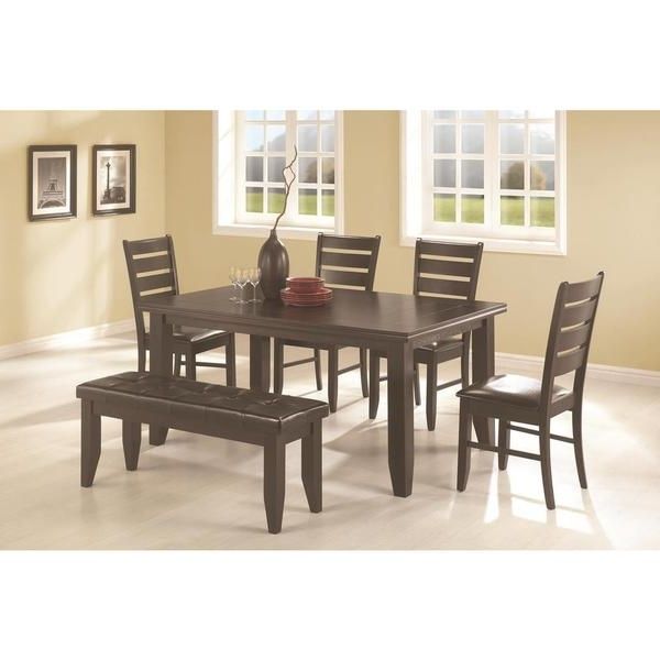 Talara 6 Piece Dining Set – Free Shipping Today – Overstock – 17742786 Intended For Best And Newest Caden 6 Piece Dining Sets With Upholstered Side Chair (Gallery 1 of 20)