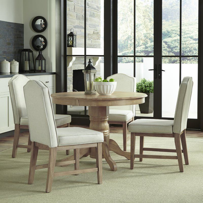 Traditional Design, Dining And Dining Area For Recent Laurent 5 Piece Round Dining Sets With Wood Chairs (View 1 of 20)