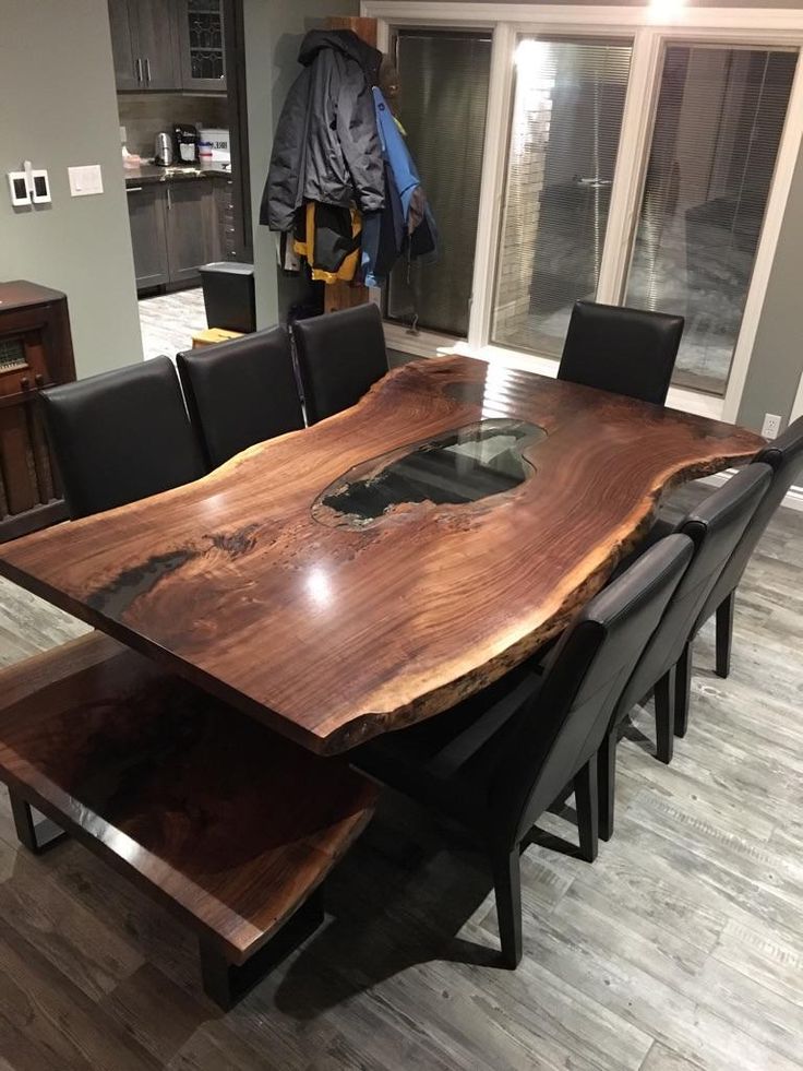Tree Dining Tables Regarding Most Up To Date Live Edge Table, Single Slab Table, Mappa Table, Burl Table, Wood (View 4 of 20)