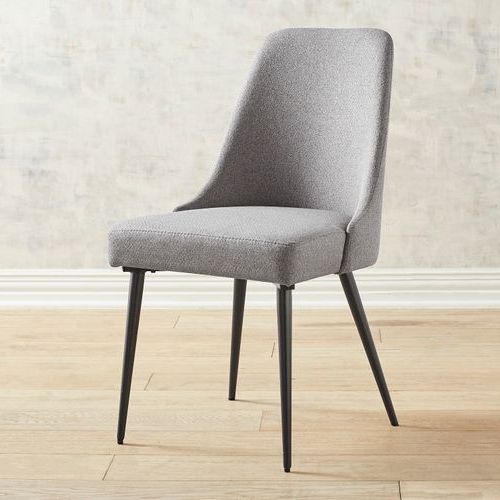 Trendy Chandler Fabric Side Chair Intended For Combs 5 Piece Dining Sets With  Mindy Slipcovered Chairs (Gallery 19 of 20)