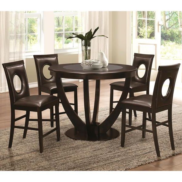 Trendy Valencia 5 Piece Counter Sets With Counterstool Inside Shop Valencia Casual 5 Piece Counter Height Dininig Set With Black (View 1 of 20)