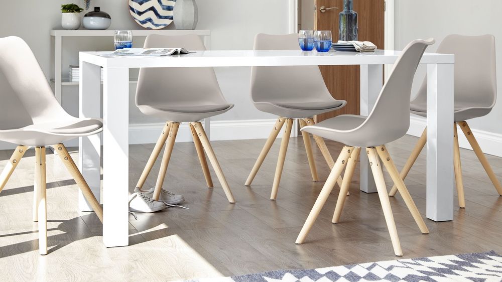 Uk Regarding Newest Gloss Dining Tables And Chairs (View 2 of 20)