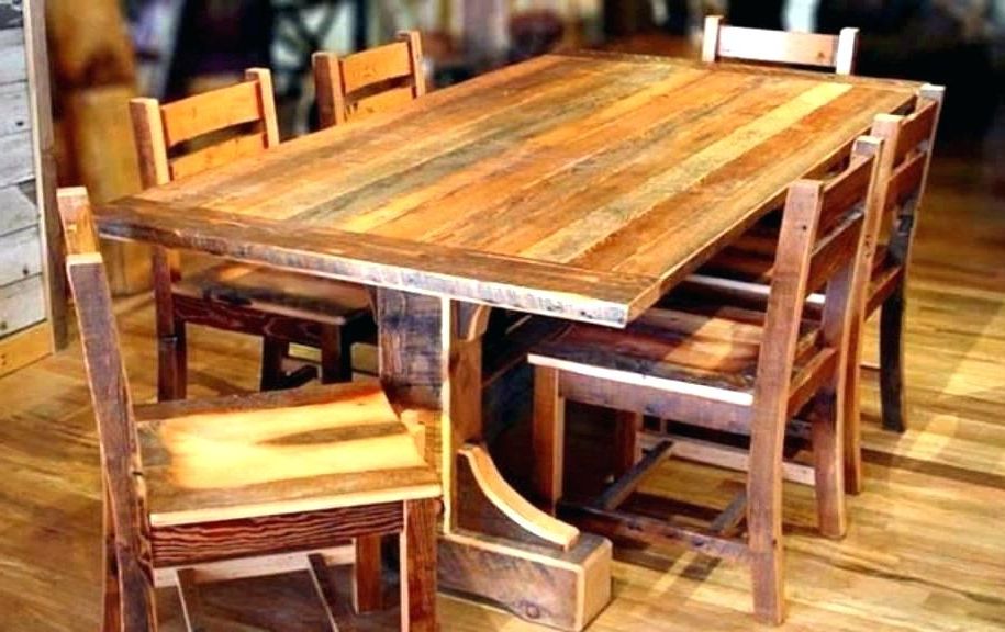 Well Liked All Wood Dining Table – Tigerbytes With Helms 7 Piece Rectangle Dining Sets (View 14 of 20)