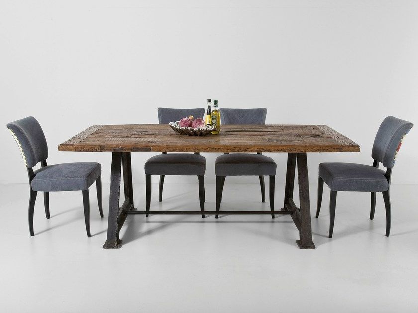 Well Liked Railway Dining Tables In Rectangular Stainless Steel And Wood Dining Table Railway Unique (Gallery 5 of 20)