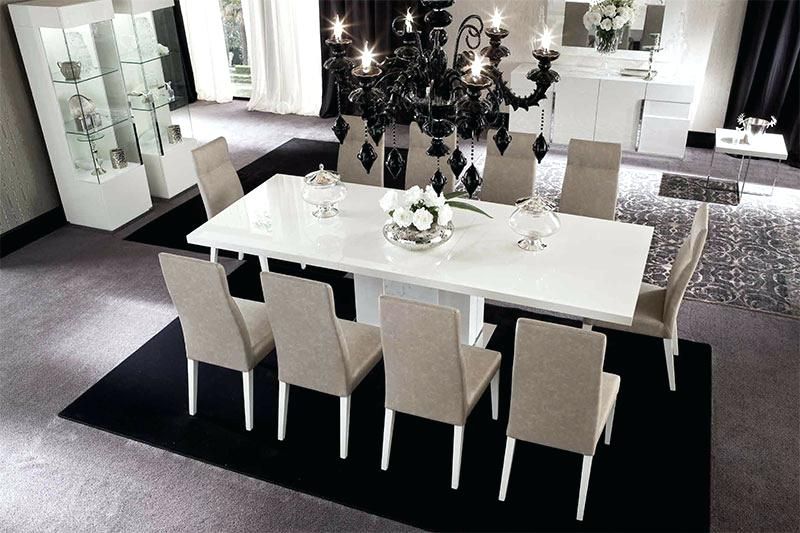 White Gloss Dining Set High Gloss Furniture White High Gloss Dining For 2017 White Gloss Dining Room Furniture (View 12 of 20)