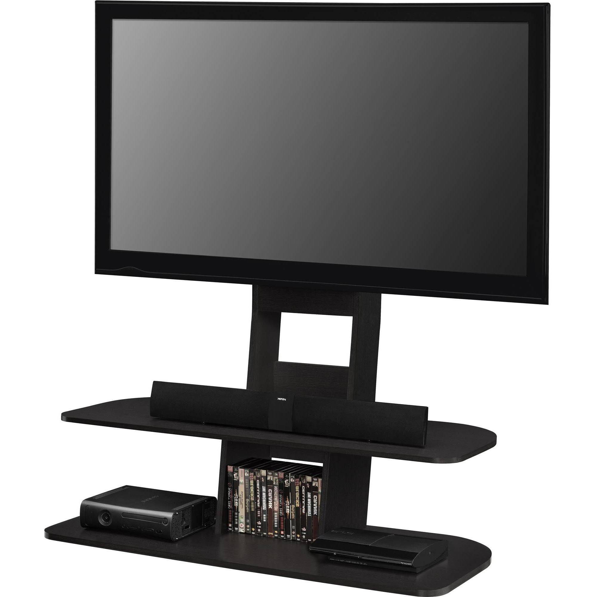 Ameriwood Home Galaxy Tv Stand With Mount For Tvs Up To 65" Wide Pertaining To Vista 60 Inch Tv Stands (View 7 of 20)